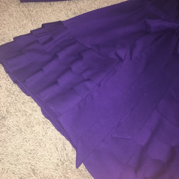 Purple Ruffle Jacket - Picture 2 of 9